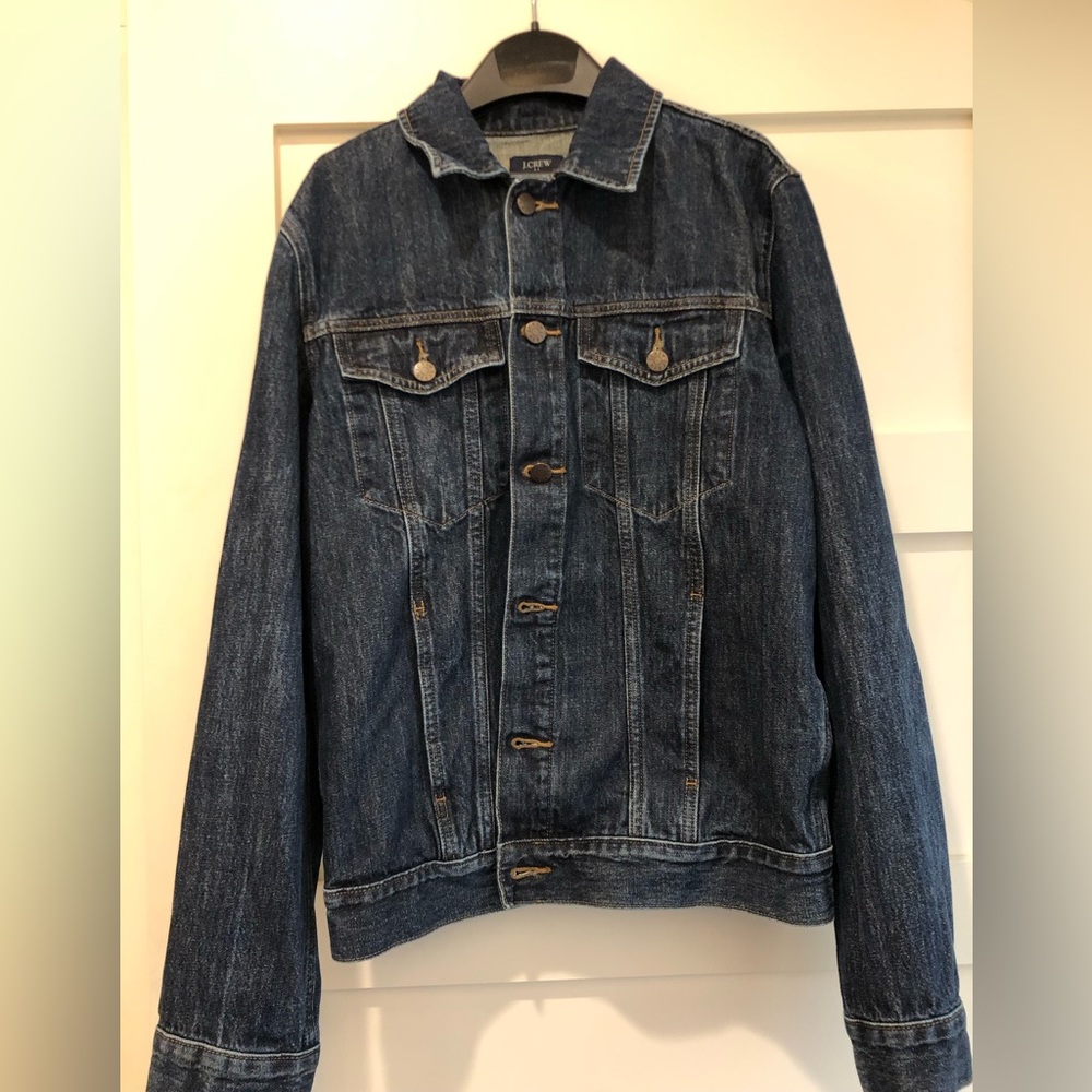 J. Crew blue Jean jacket. Size small.